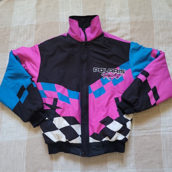 Vintage 90s Polaris Snowmobile Jacket - Picture 2 of 16
